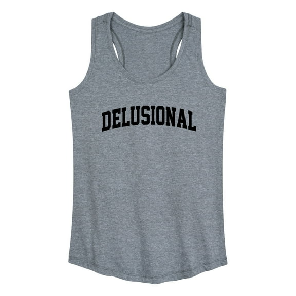 Instant Message - Delusional - Women's Racerback Tank Top