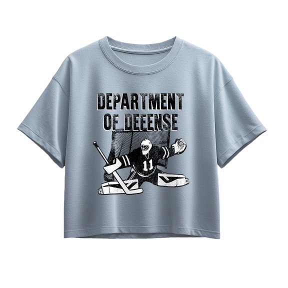 Instant Message - Department Of Defense Short Sleeve Boxy Graphic T-Shirt