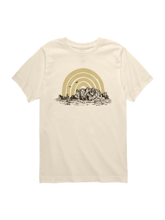 - Desert Arch Boys' Short Sleeve Graphic T-Shirt