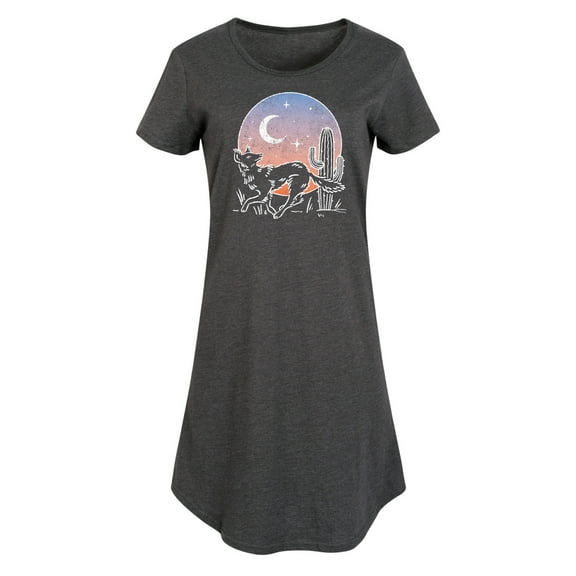 Instant Message - Desert Coyote  - Women's Any Way Dress