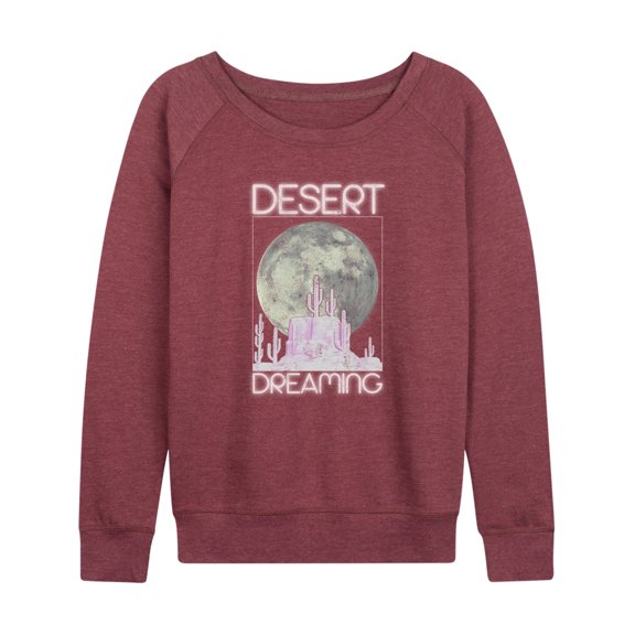 Instant Message - Desert Dreaming - Women's Lightweight French Terry Long Sleeve Shirt