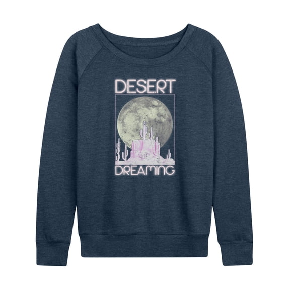 Instant Message - Desert Dreaming  - Women's Lightweight French Terry Long Sleeve Shirt