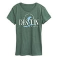 thumbnail image 1 of Instant Message - Destin, Florida - Women's Short Sleeve Graphic T-Shirt, 1 of 6