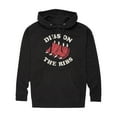 thumbnail image 1 of Instant Message - Dibs On The Ribs - Men's Pullover Hooded Fleece Sweatshirt, 1 of 7