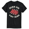 thumbnail image 1 of Instant Message - Dibs On The Ribs - Men's Short Sleeve Graphic T-Shirt, 1 of 6