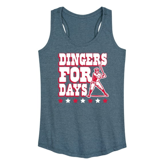 Instant Message - Dingers For Days - Women's Racerback Tank Top
