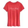 thumbnail image 1 of Instant Message - Dinner Party Animal - Women's Short Sleeve Graphic T-shirt, 1 of 5
