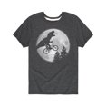 thumbnail image 1 of Instant Message - Dino Bike Moon - Youth Short Sleeve Tee, 1 of 5