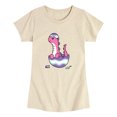 thumbnail image 1 of Instant Message - Dino Easter Egg Toddler Short Sleeve Graphic T-Shirt, 1 of 5