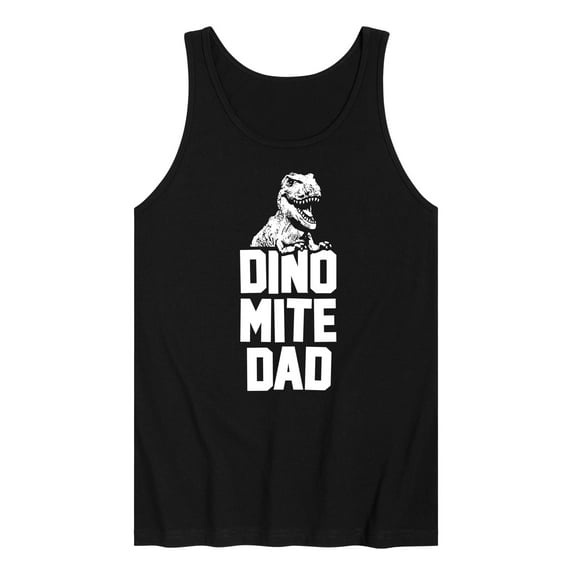 Instant Message - Dinomite Dad  - Men's Jersey Tank Top