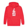 thumbnail image 1 of Instant Message - Dinomite Dad  - Men's Pullover Hooded Fleece Sweatshirt, 1 of 6