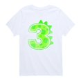 thumbnail image 1 of Instant Message - Dinosaur Birthday  - Toddler and Youth Short Sleeve Graphic T-Shirt, 1 of 5