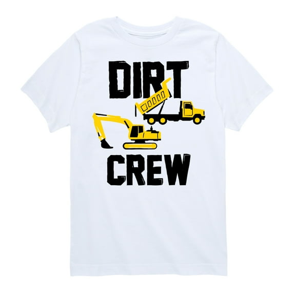 Instant Message - Dirt Crew - Toddler & Youth Short Sleeve Graphic T-Shirt