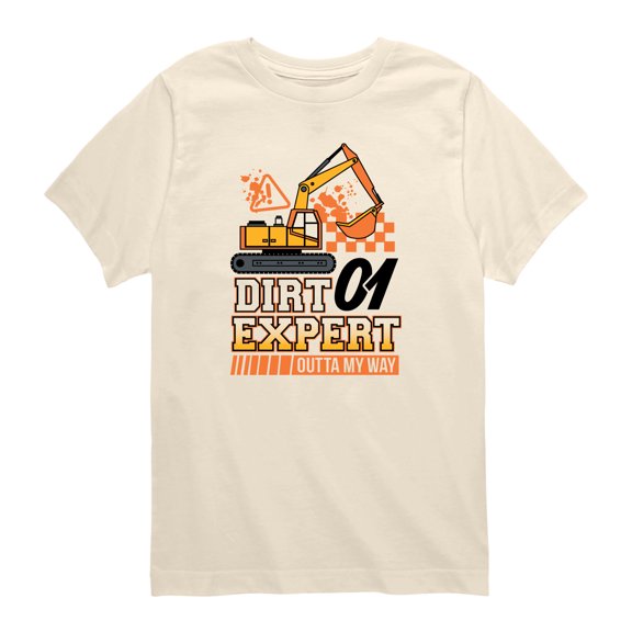 Instant Message - Dirt Expert Jersey - Toddler Short Sleeve Graphic T-Shirt