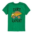 thumbnail image 1 of Instant Message - Dirt Expert - Toddler & Youth Short Sleeve Graphic T-Shirt, 1 of 6