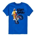 thumbnail image 1 of Instant Message - Dirt Expert - Toddler & Youth Short Sleeve Graphic T-Shirt, 1 of 6