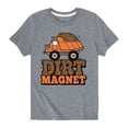 thumbnail image 1 of Instant Message - Dirt Magnet - Youth Short Sleeve Tee, 1 of 5