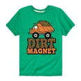 thumbnail image 1 of Instant Message - Dirt Magnet - Youth Short Sleeve Tee, 1 of 5