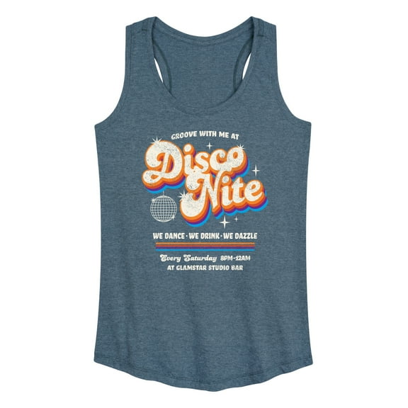Instant Message - Disco Nite - Women's Racerback Tank Top