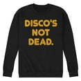 thumbnail image 1 of Instant Message - Discos Not Dead - Men's Crew Neck Fleece Pullover, 1 of 6