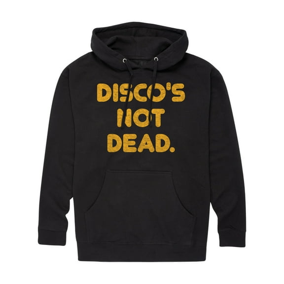 Instant Message - Discos Not Dead - Men's Pullover Hooded Fleece Sweatshirt