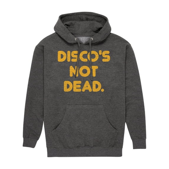 Instant Message - Discos Not Dead - Men's Pullover Hooded Fleece Sweatshirt