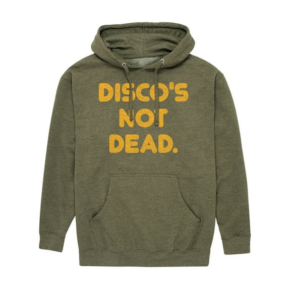 Instant Message - Discos Not Dead - Men's Pullover Hooded Fleece Sweatshirt