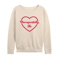 thumbnail image 1 of Instant Message - Disrespectfully No  - Women's Lightweight French Terry Long Sleeve Shirt, 1 of 6