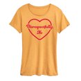 thumbnail image 1 of Instant Message - Disrespectfully No  - Women's Short Sleeve Graphic T-Shirt, 1 of 7