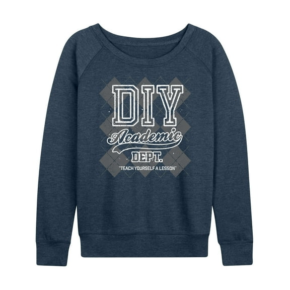 Instant Message - Diy Academic Dept - Ladies French Terry Long Sleeve Shirt
