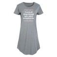 thumbnail image 1 of Instant Message - Do All Things Through Spite - Women's Any Way Dress, 1 of 7