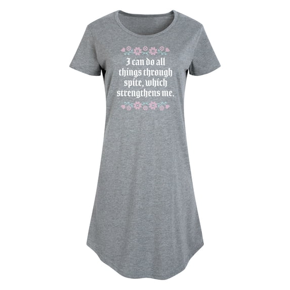 Instant Message - Do All Things Through Spite - Women's Any Way Dress