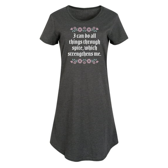 Instant Message - Do All Things Through Spite - Women's Any Way Dress
