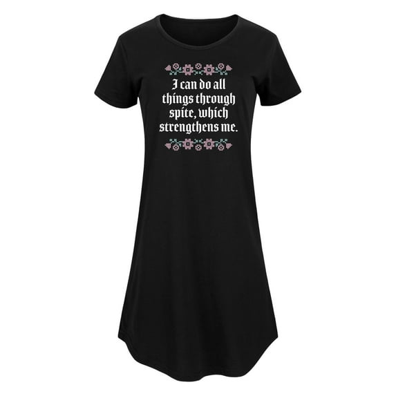 Instant Message - Do All Things Through Spite - Women's Any Way Dress