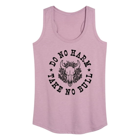 Instant Message - Do No Harm, Take No Bull - Women's Racerback Tank Top