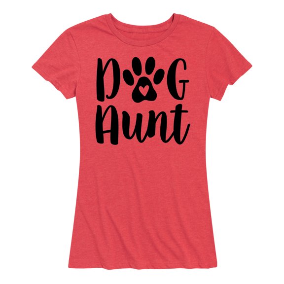 Instant Message - Dog Aunt - Women's Short Sleeve Graphic T-Shirt