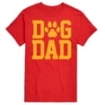 thumbnail image 1 of Instant Message - Dog Dad - Father's Day Gift - Men's Short Sleeve Graphic T-Shirt, 1 of 5