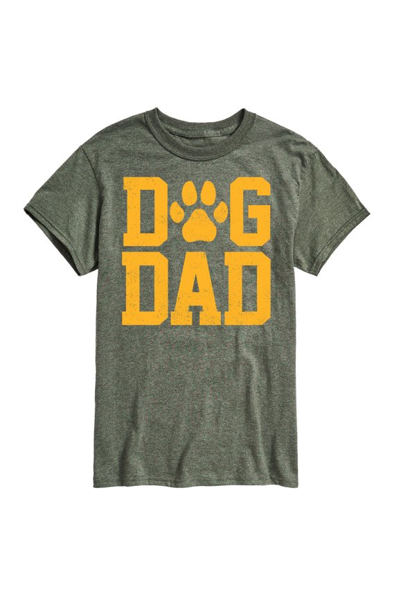 - Dog Dad - Father's Day Gift - Men's Short Sleeve Graphic T-Shirt