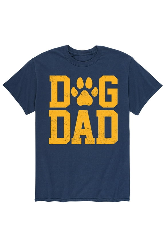 - Dog Dad - Father's Day Gift - Men's Short Sleeve Graphic T-Shirt
