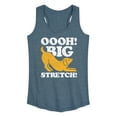 thumbnail image 1 of Instant Message - Dog Oooh Big Stretch - Women's Racerback Tank Top, 1 of 5