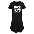 thumbnail image 1 of Instant Message - Dog Vibes Only - Women's Any Way Dress, 1 of 7