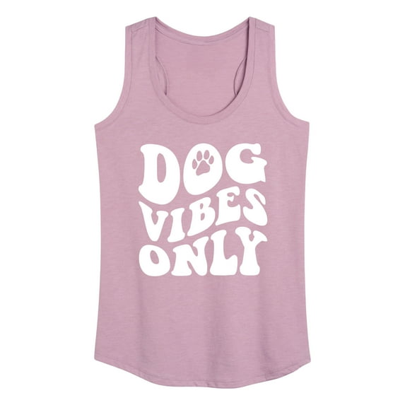 Instant Message - Dog Vibes Only - Women's Racerback Tank Top