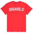 thumbnail image 1 of Instant Message - Dogaholic - Men's Short Sleeve Graphic T-shirt, 1 of 5