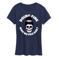 thumbnail image 1 of Instant Message - Doing Fine Why Do You Ask - Women's Short Sleeve Graphic T-Shirt, 1 of 6