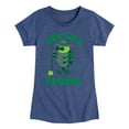 thumbnail image 1 of Instant Message - Don't Be A Litterbug - Toddler And Youth Girls Short Sleeve Graphic T-Shirt, 1 of 6