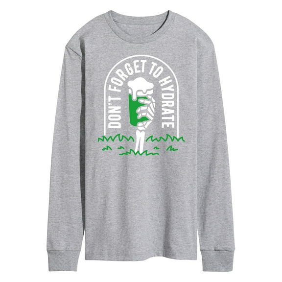 Instant Message - Don't Forget To Hydrate - Men's Long Sleeve T-Shirt