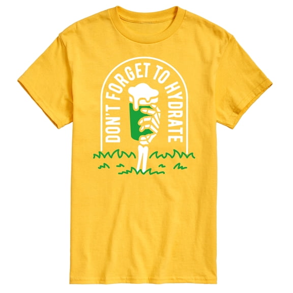 Instant Message - Don't Forget To Hydrate - Men's Short Sleeve Graphic T-Shirt