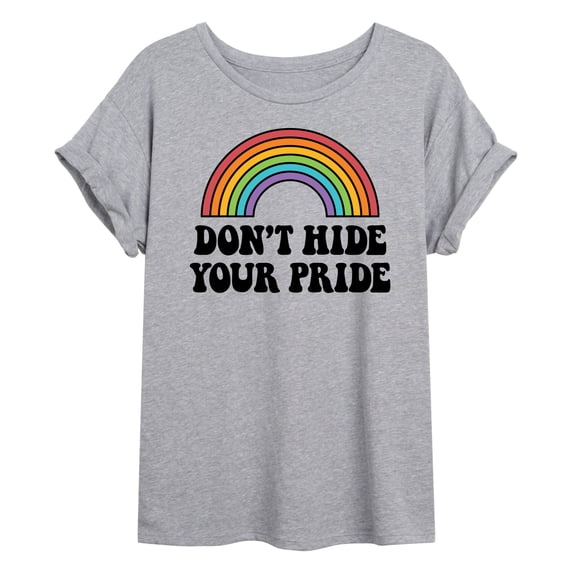 Instant Message - Don't Hide Your Pride Women's Relaxed Fit T-Shirt