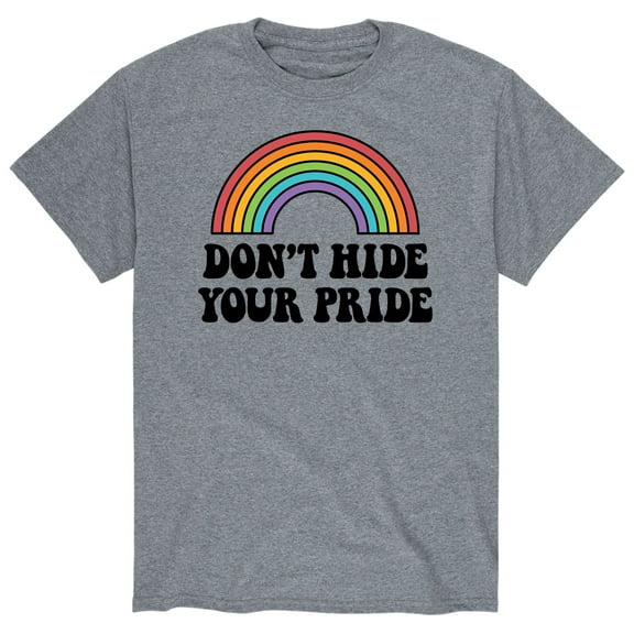 Instant Message - Don't Hide Your Pride - Men's Short Sleeve Graphic T-Shirt