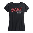 thumbnail image 1 of Instant Message - Don't Talk To Me Thanks - Women's Short Sleeve Graphic T-Shirt, 1 of 5